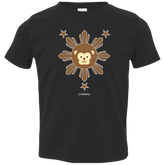 Kids Sun Monkey Toddler Jersey T-Shirt